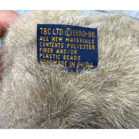 Boyds 1994 Gettysburg PA Plush Teddy Bear 6" Beige Handmade - Picture 4 of 10